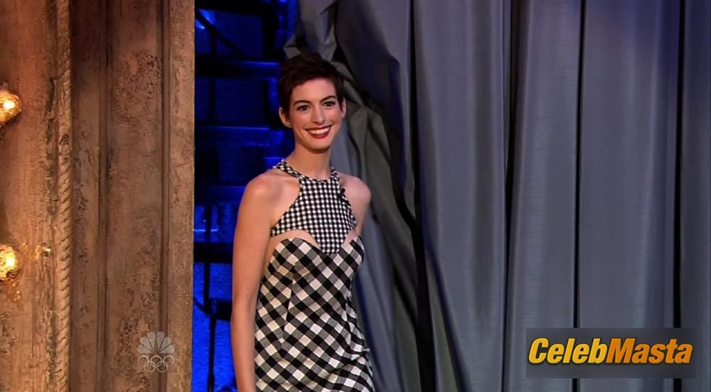 Anne Hathaway Photo Collection from Late Night With Jimmy Fallon photo 1