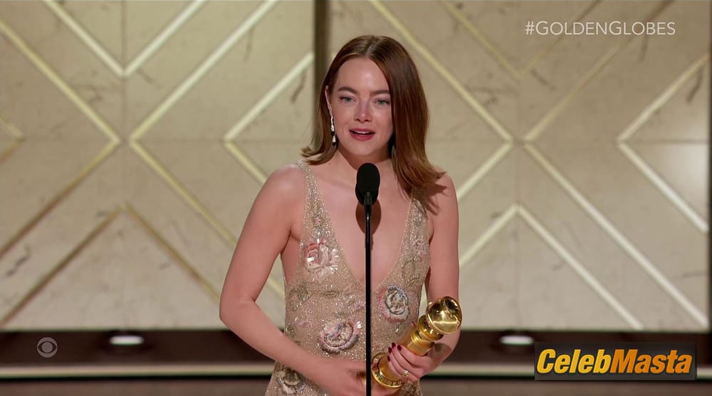Photo Gallery: Emma Stone in The Golden Globe Awards photo 1