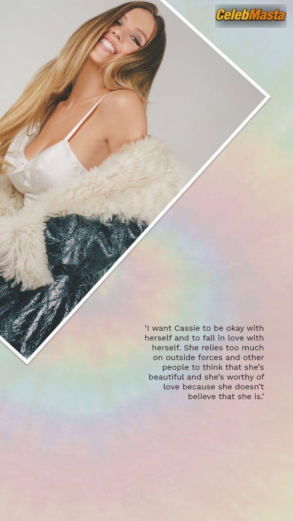 Sydney Sweeney Sexy Poses in A Glamour Photoshoot by Sam Dameshek photo 1