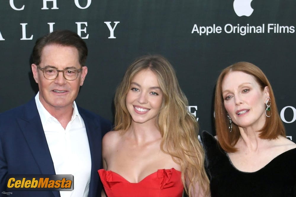 Sydney Sweeney Sexy Shows Off Her Stunning Cleavage In A Steamy Red Dress At The “Echo Valley” Premiere In NYC Photo Gallery photo 1