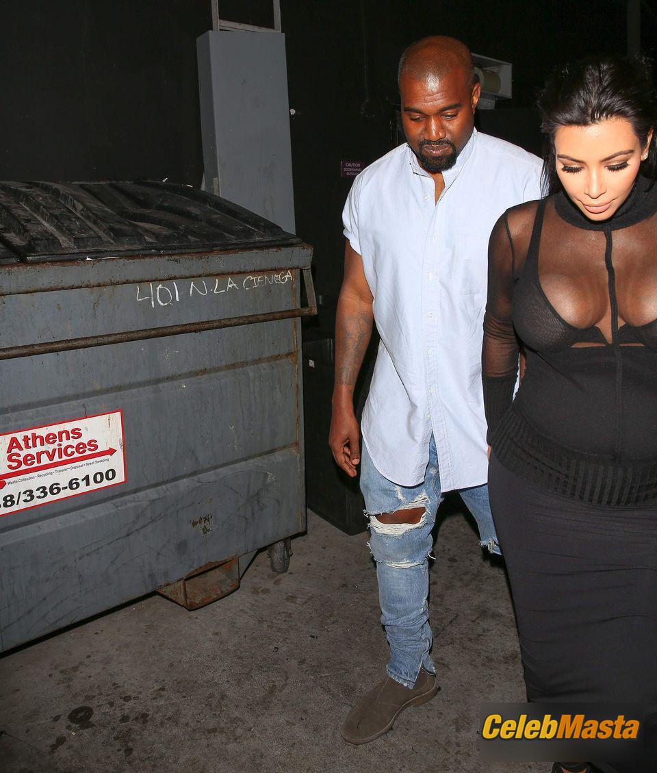 Kim Kardashian Leaves Kylie Jenner’s 18th Birthday in West Hollywood CA Photo Gallery photo 1