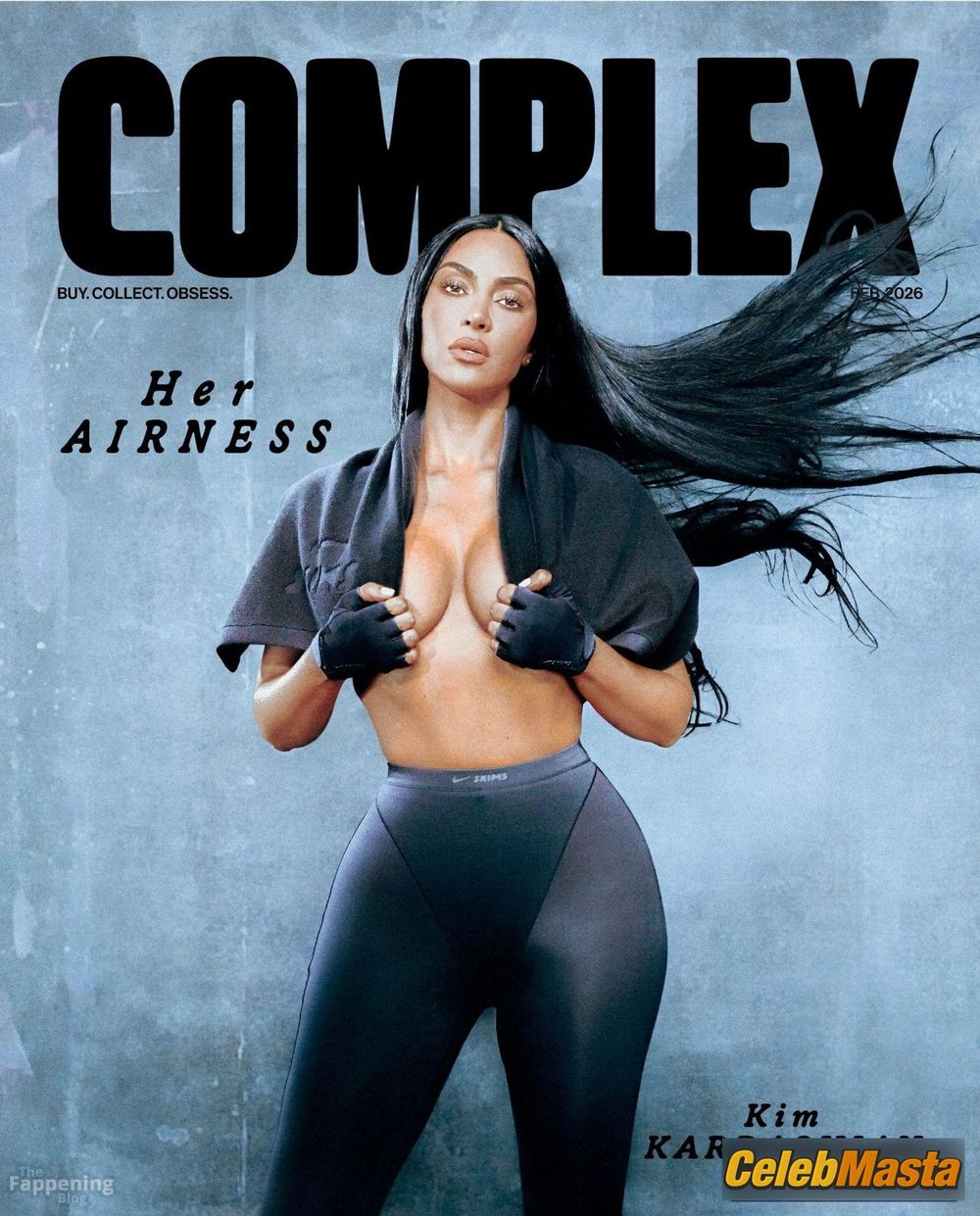 Kim Kardashian Sexy And Topless Photoshoot For Complex Magazine photo 1