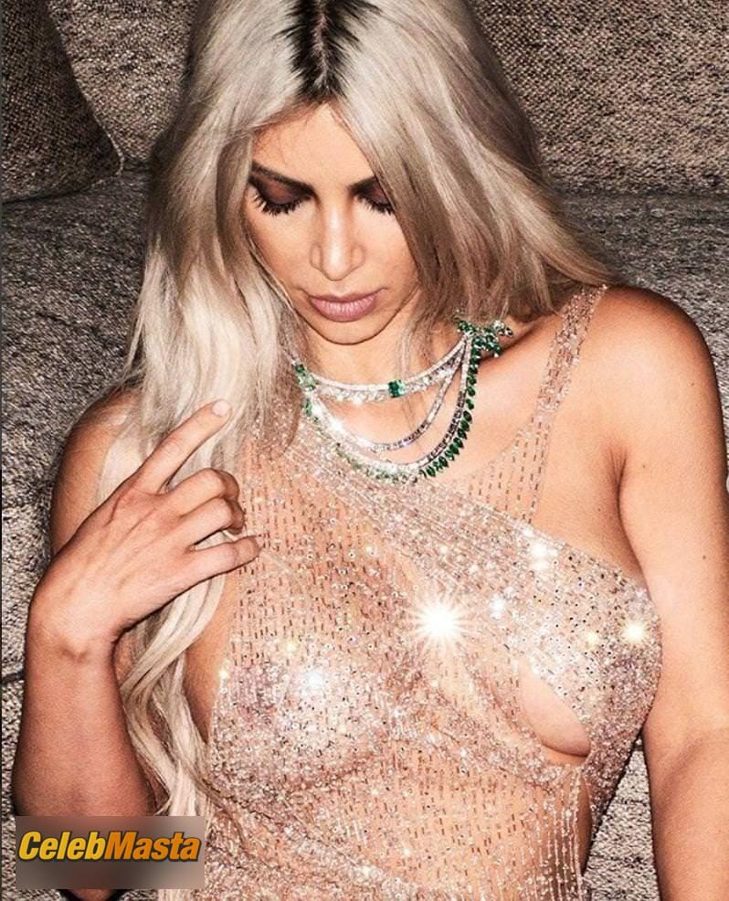Kim Kardashian Sexy From Violet Grey Photoshoot photo 1