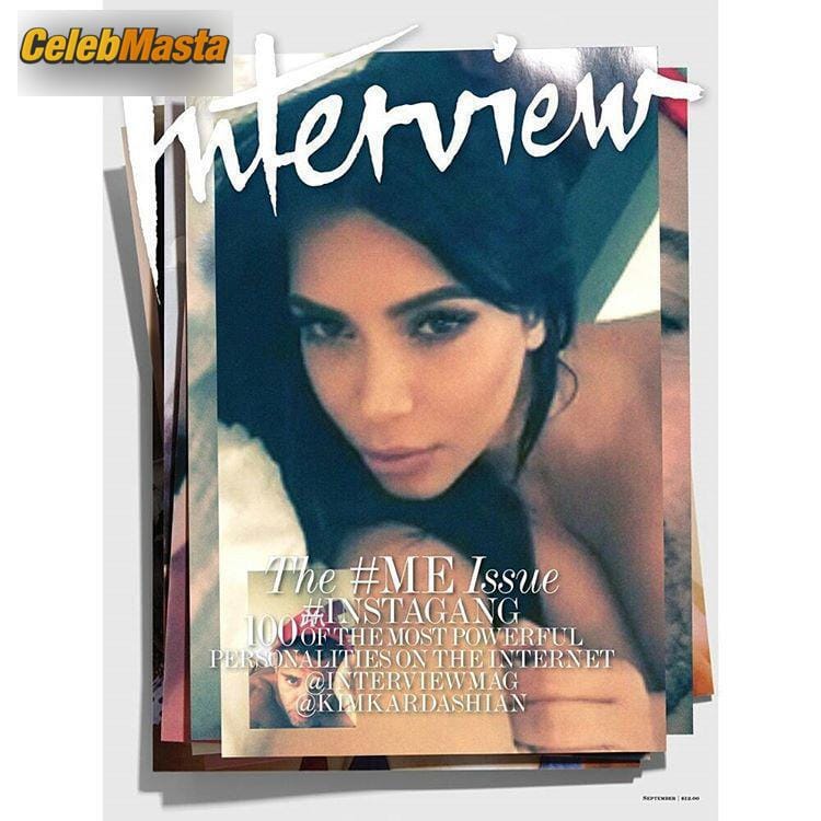 Kim Kardashian Sexy for interview Magazine September 2015 Photo Gallery photo 1