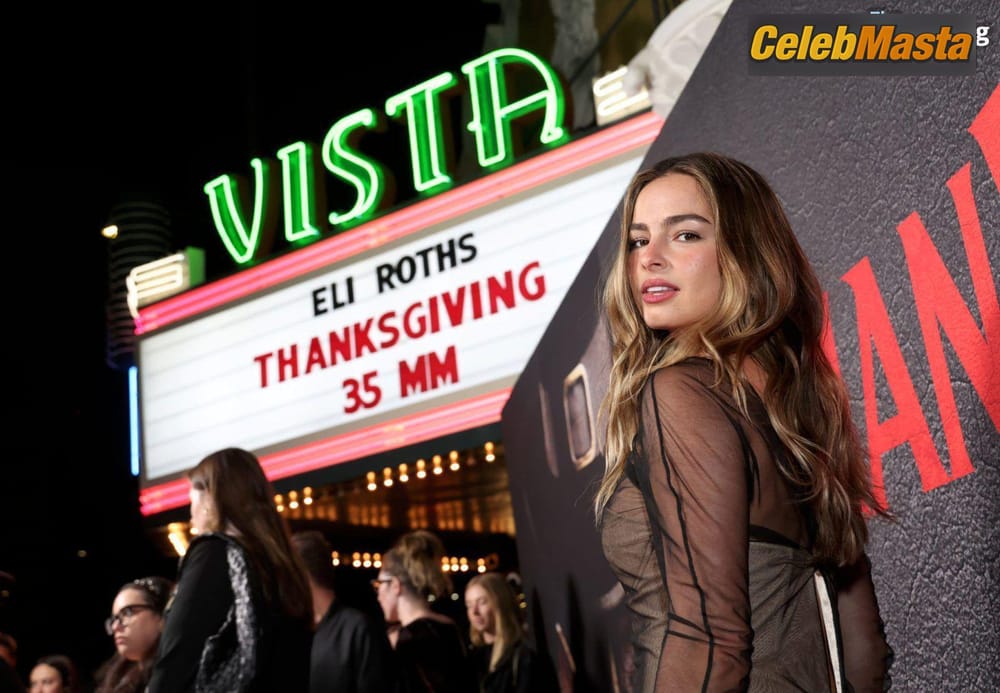 Addison Rae Displays Her Sexy Tits At The Thanksgiving Screening In La Photo Gallery photo 1