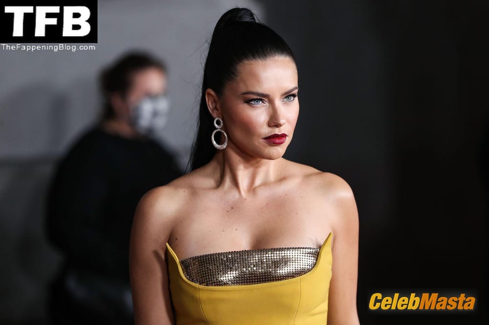 Adriana Lima Sexy Seen Flaunting Her Hot Legs At The Last Night in Soho Premiere in LA Photo Gallery photo 1