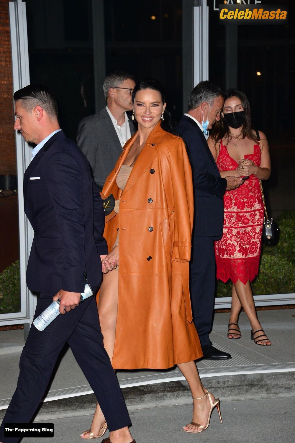 Adriana Lima Sexy Seen Flaunting Her Hot Legs At The Vanity Fair Premiere Party in Los Angeles Photo Gallery photo 1