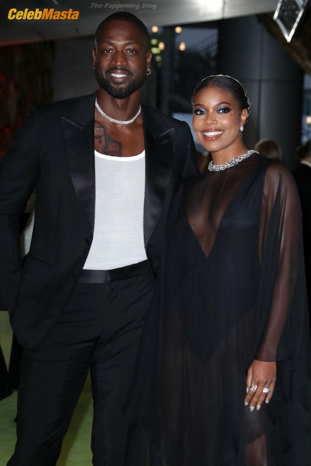 Gabrielle Union Sexy Flaunts Her Cleavage in A Black Dress at the Opening Gala of Academy Museum Motion Pictures In Los Angeles Photo Gallery photo 1