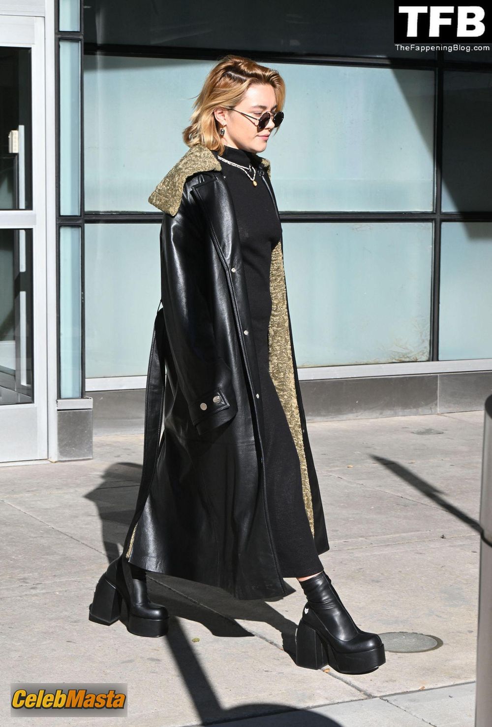 Florence Pugh Sexy Seen Showing Off Her Pokies At The JFK Airport In NYC Photo Gallery photo 1