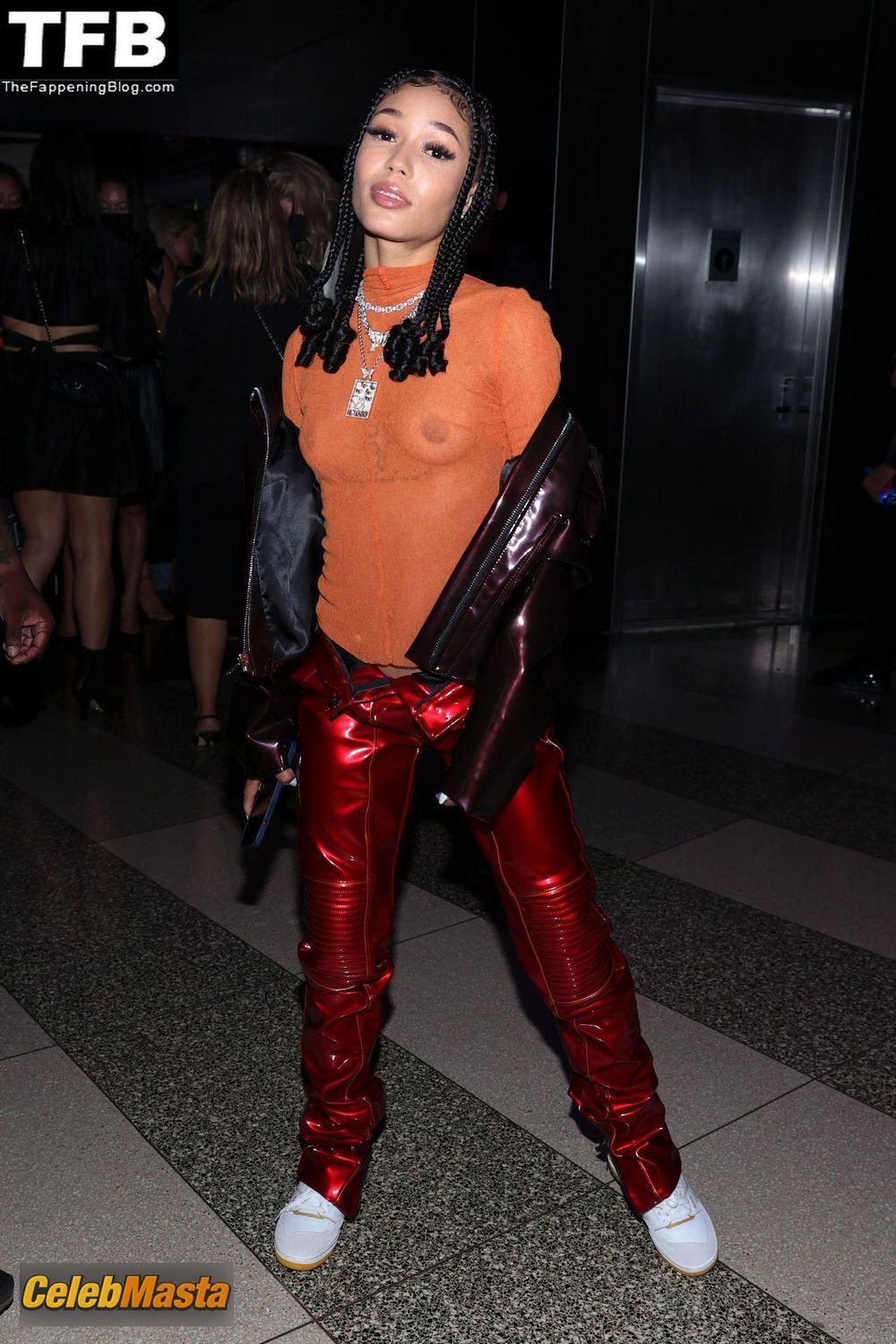 Coi Leray Photos: Sexy Seen Showing Off Her Tits At The Nyfw In New York City photo 1