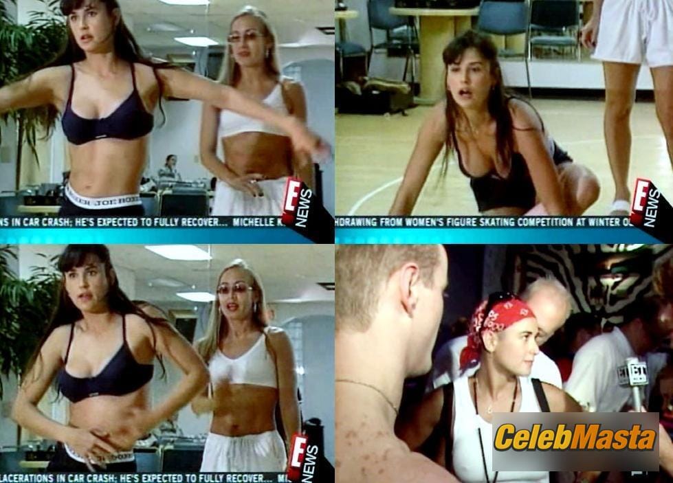 Demi Moore Pics from the Set of E! True Hollywood Story photo 1