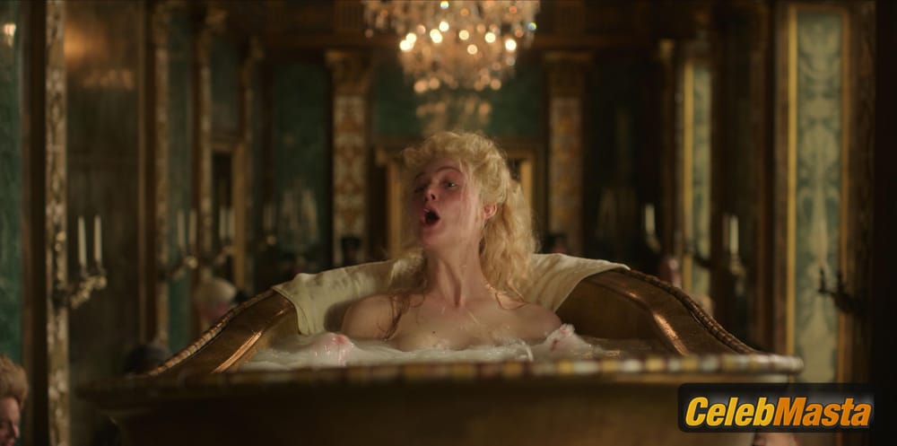 Elle Fanning Topless Photo Set from The Great photo 1