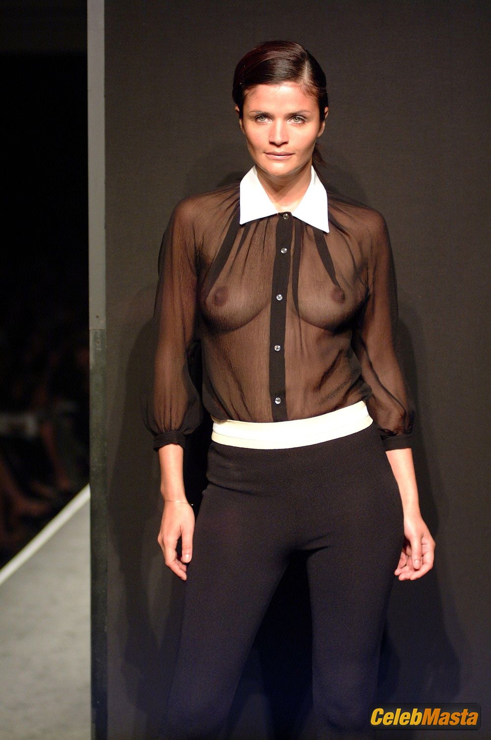 Helena Christensen Pics: Sexy In A See Through Top At The Alessandro Dell’acqua photo 1