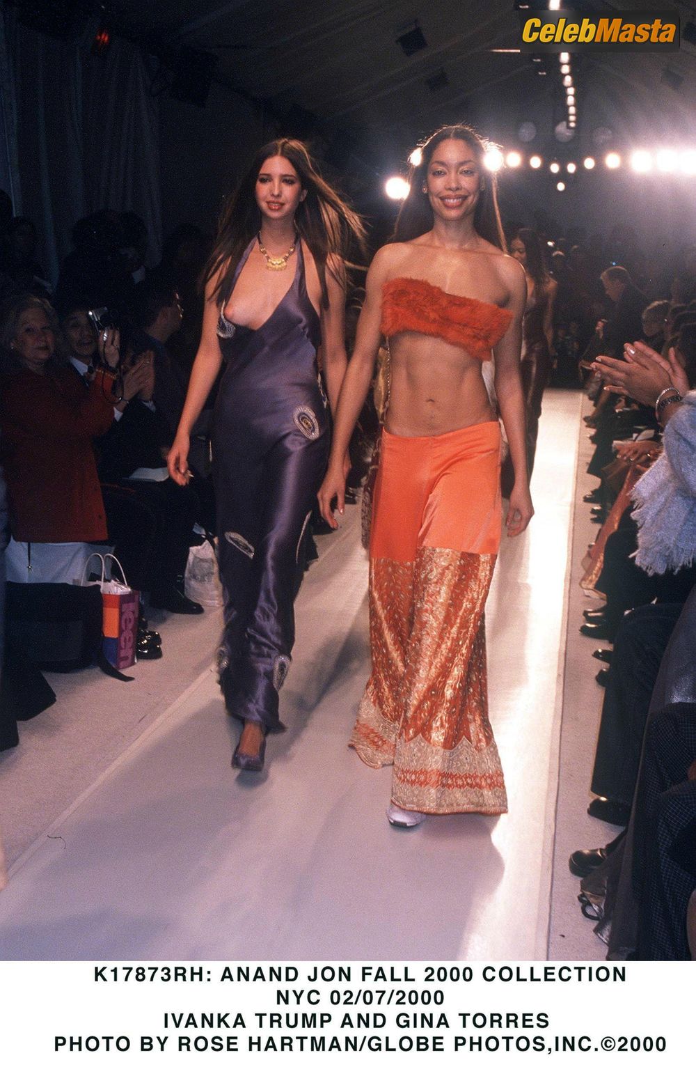 Ivanka Trump Photos: Boob Out Of On The Runway With Gina Torres photo 1