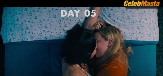 Anna Konkle and Poppy Liu Film a Lesbian Scene in The Afterparty