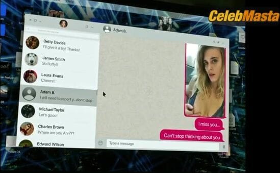 Gaia Weiss Shows Her Underwear in a Scene from Animal Within