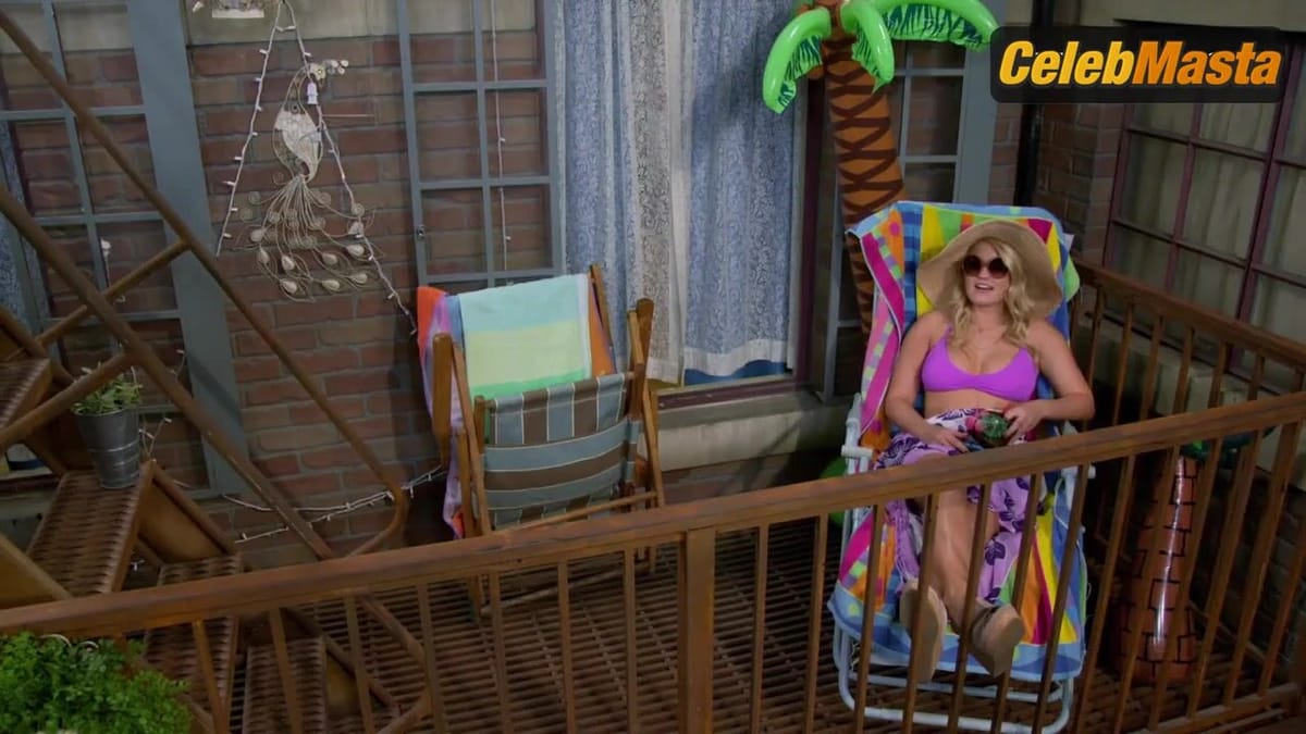 Emily Osment's Swimsuit Scene in Young & Hungry