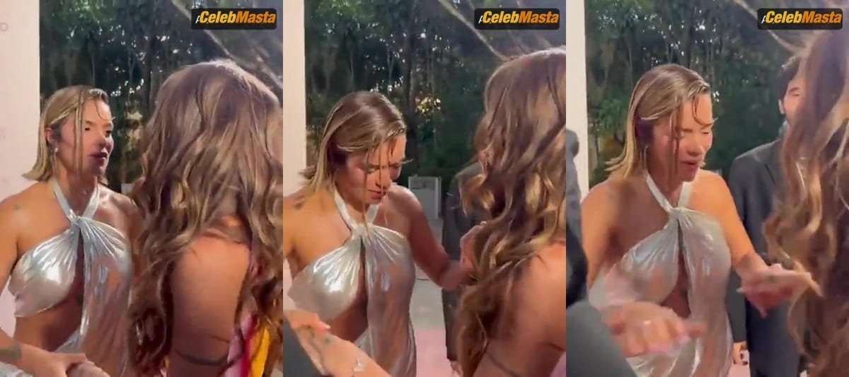 Greeicy Rendon and Karol G Bare Their Breasts in a Tropicoqueta Scene
