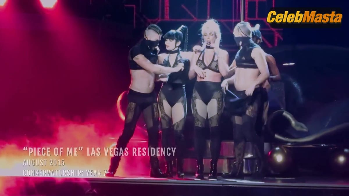 Britney Spears Looks Sexy in a Scene from Britney Vs Spears