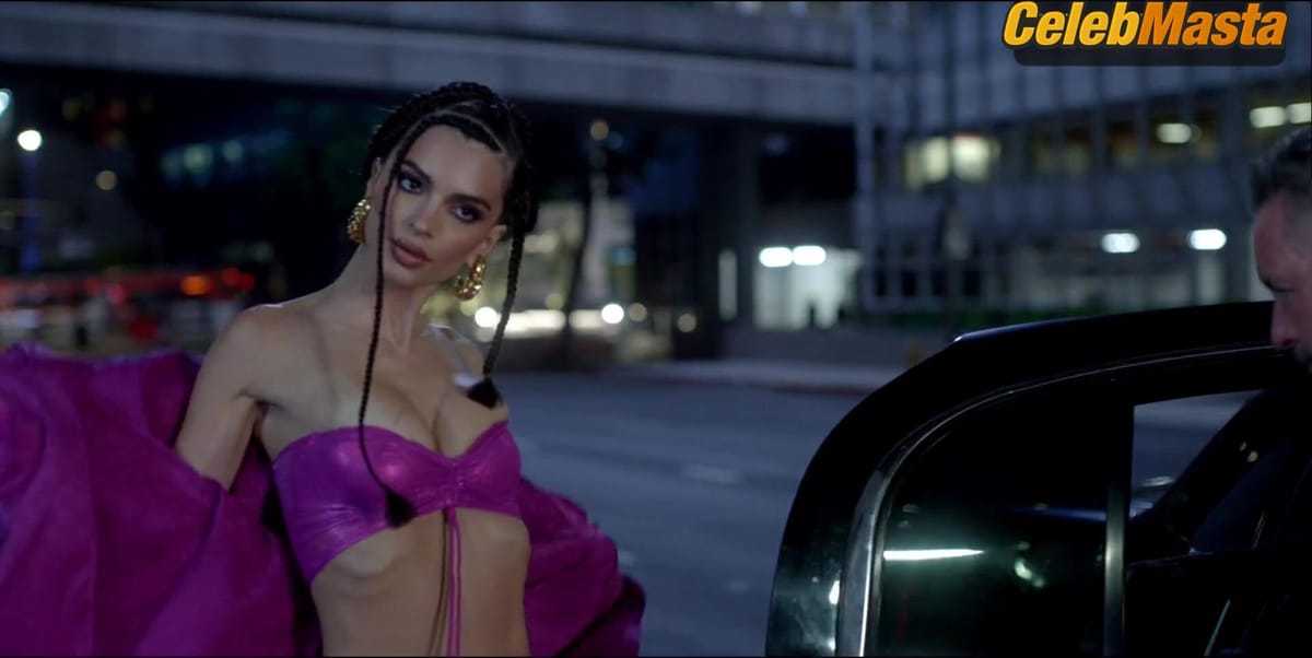 Emily Ratajkowski nude/sexy scene in Savage X Fenty Show