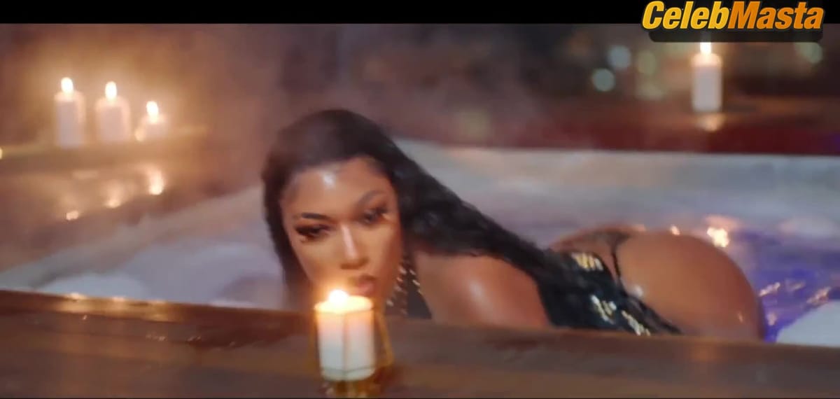 Megan Thee Stallion Shows Underwear, Thong Scene in B.i.t.c.h