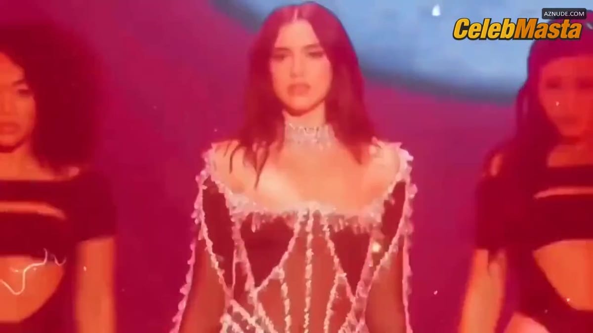 Dua Lipa's Tits Scene in Mnet Asian Music Awards