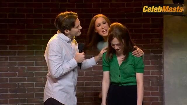 Sarah Sherman and Nikki Glaser Share a Lesbian Scene in Saturday Night