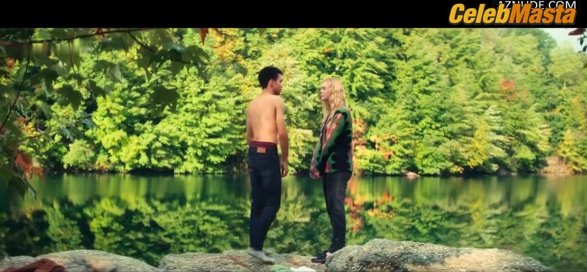Elle Fanning Booty, Tits Scene from All The Bright Places