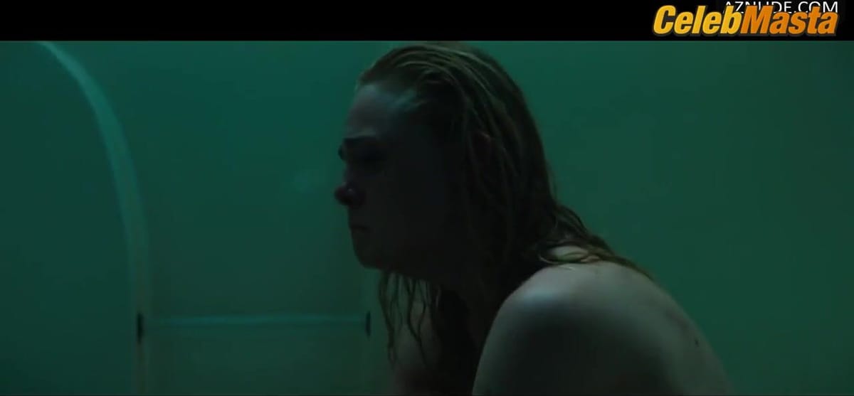 Elle Fanning Tits Scene from Galveston