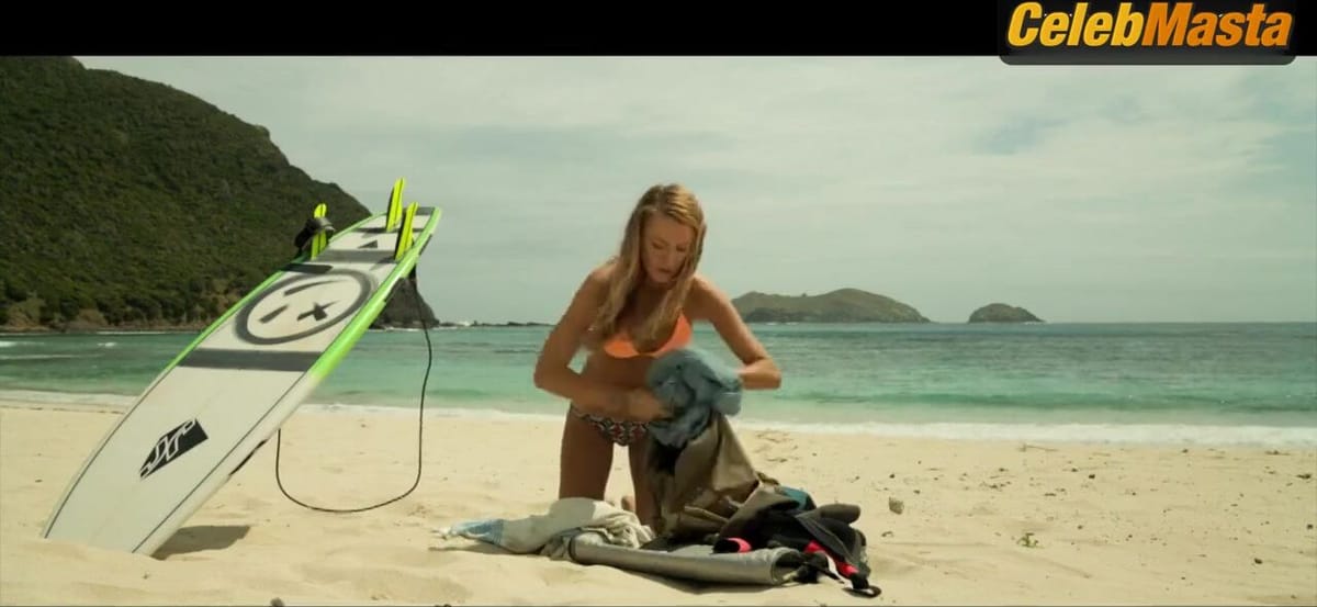 Blake Lively Bikini Body Scene in The Shallows