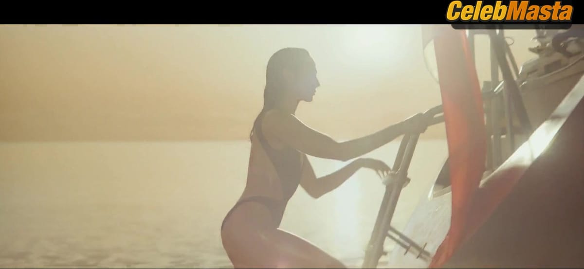Gal Gadot Swimsuit Scene in Red Notice