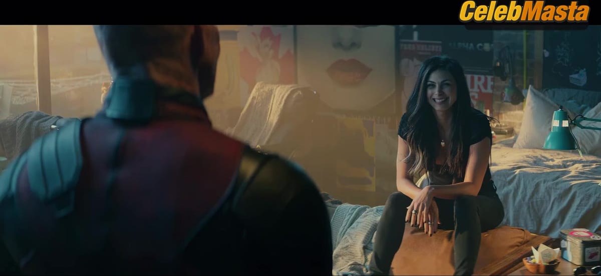 Morena Baccarin Tits Scene from Deadpool 2