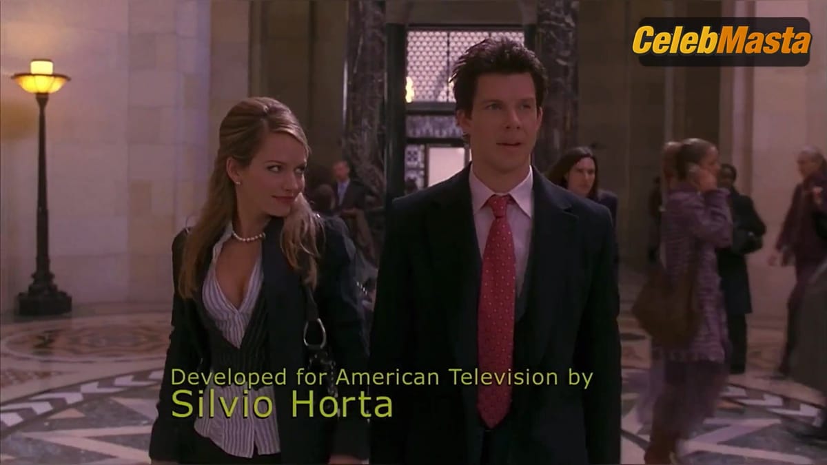 Becki Newton, Salma Hayek nude/sexy scene in Ugly Betty