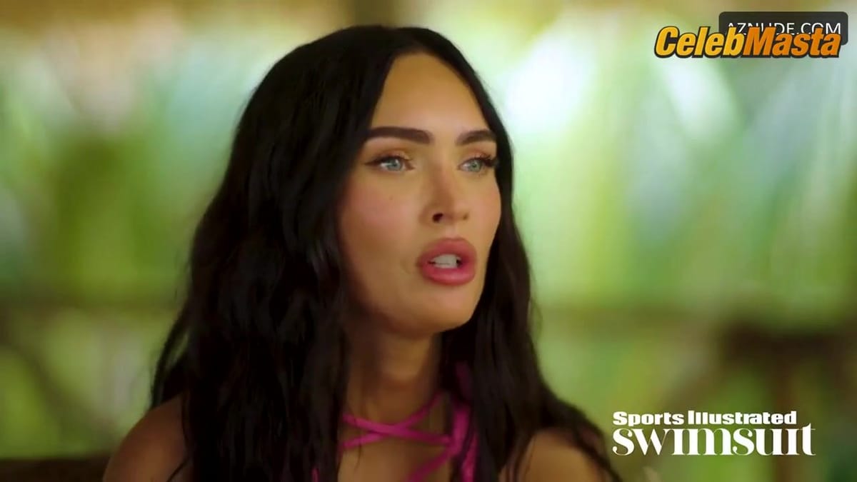 Megan Fox Tits, Swimsuit Scene in Sports Illustrated Swimsuit 2023