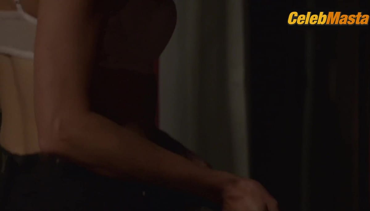 Megan Boone Underwear Scene from The Blacklist