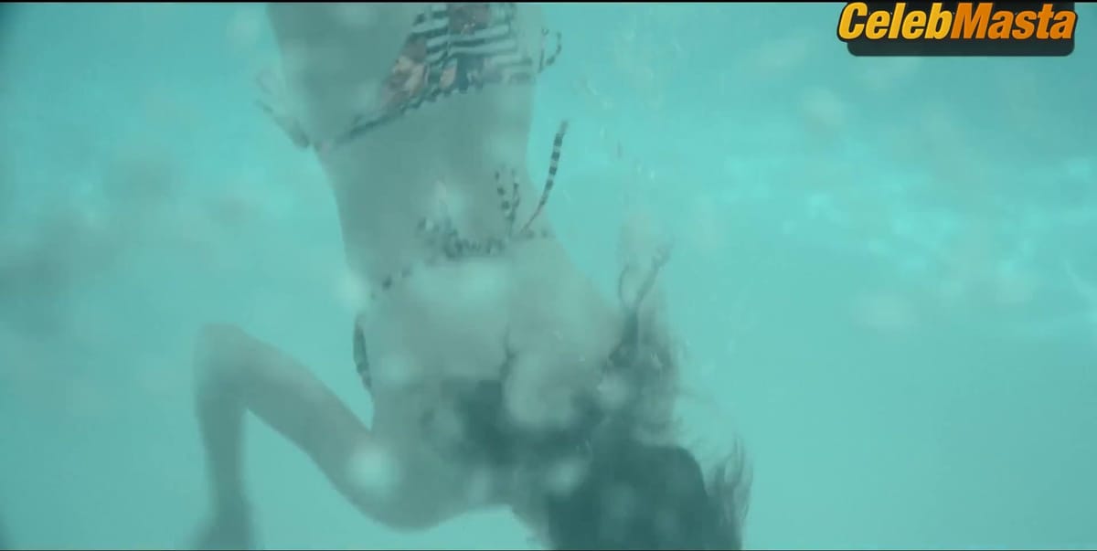 Abigail Spencer and Ciara Bravo's Swimsuit Scene in Wayne