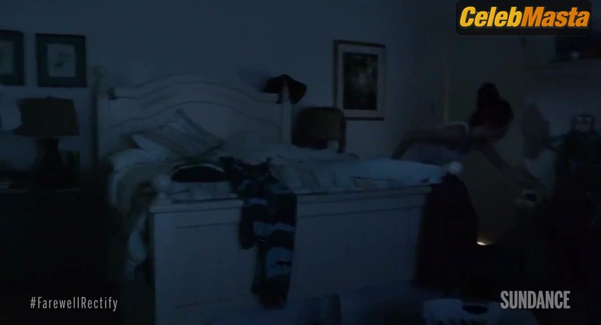 Abigail Spencer's Underwear Scene in Rectify