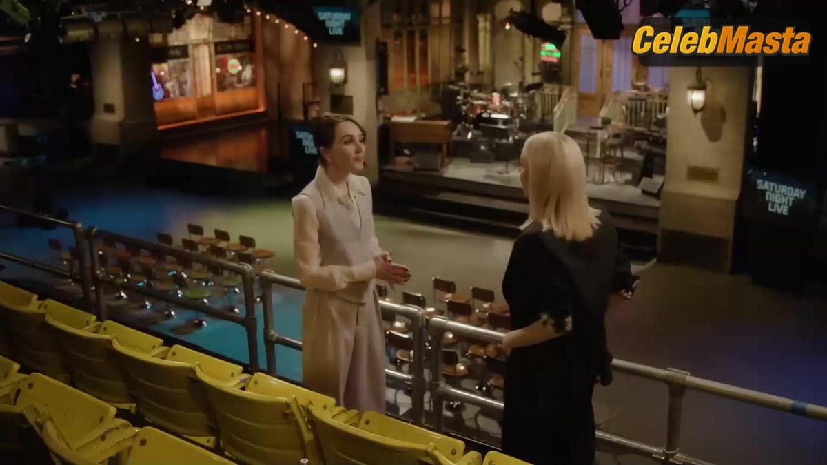 Aubrey Plaza and Chloe Fineman's Lesbian Scene from Saturday Night Live