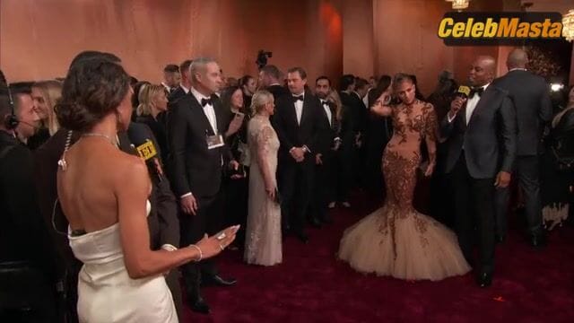 Jennifer Lopez Sexy Scene in The Golden Globe Awards
