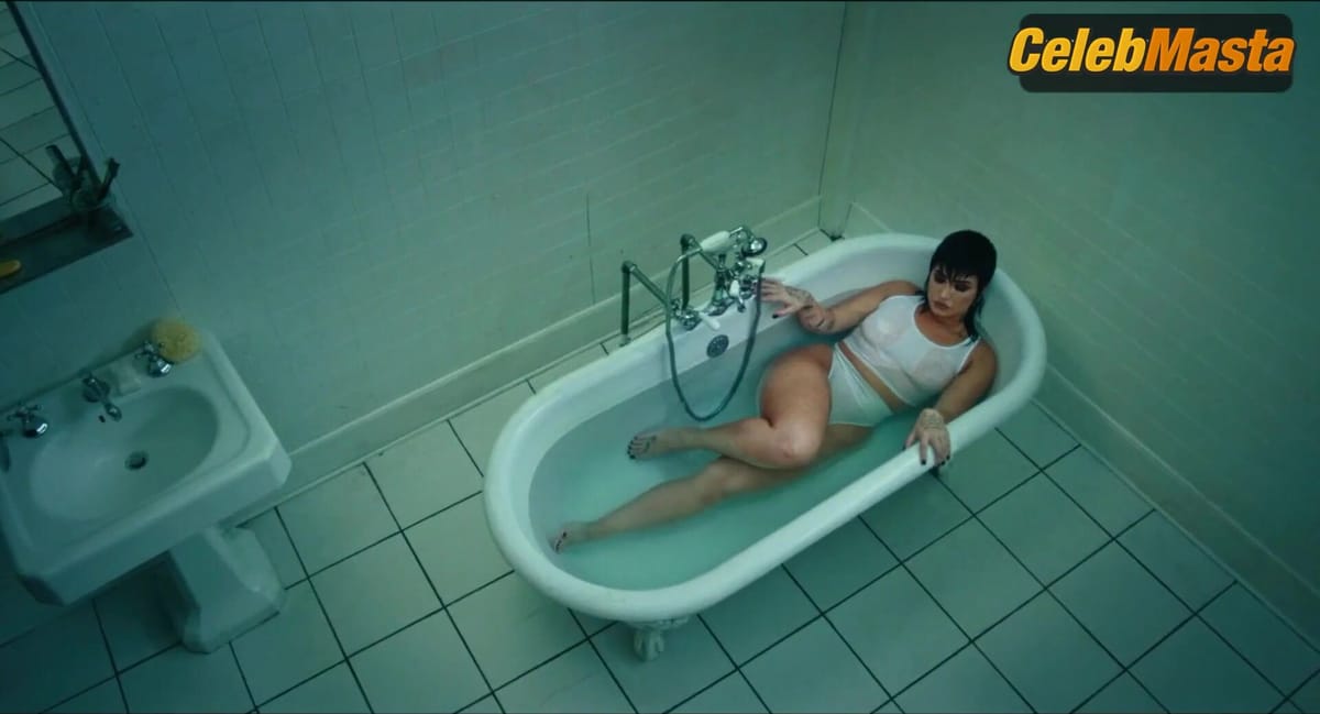 Demi Lovato Tits, Underwear Scene from Skin Of My Teeth
