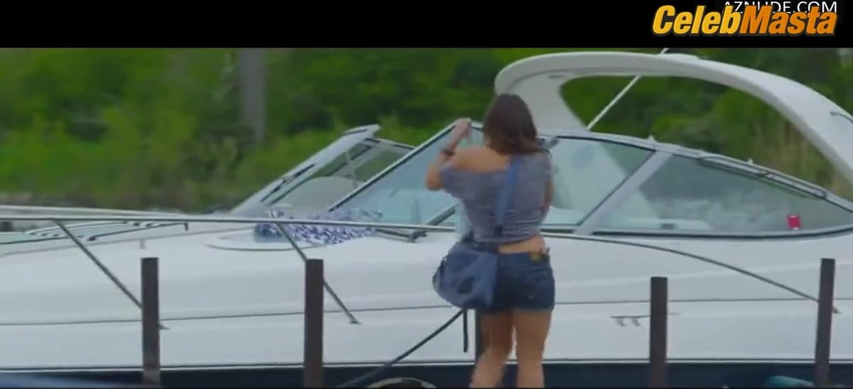 Briana Evigan's Booty and Swimsuit Scene in Paranormal Island