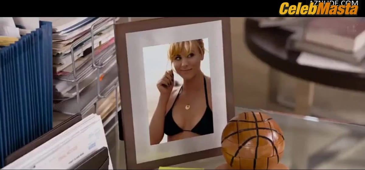 Kaley Cuoco's Boobs, Underwear Scene in The Wedding Ringer