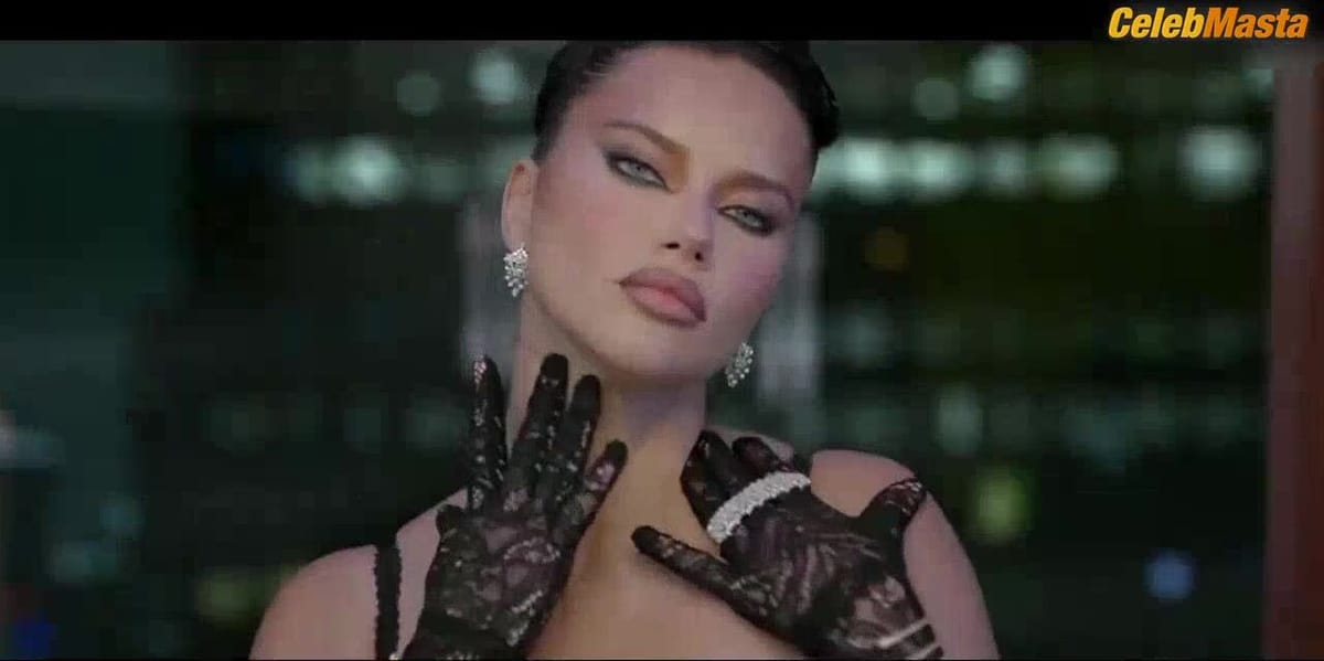 Adriana Lima Thong, Underwear Scene from Savage X Fenty Show Vol. 3