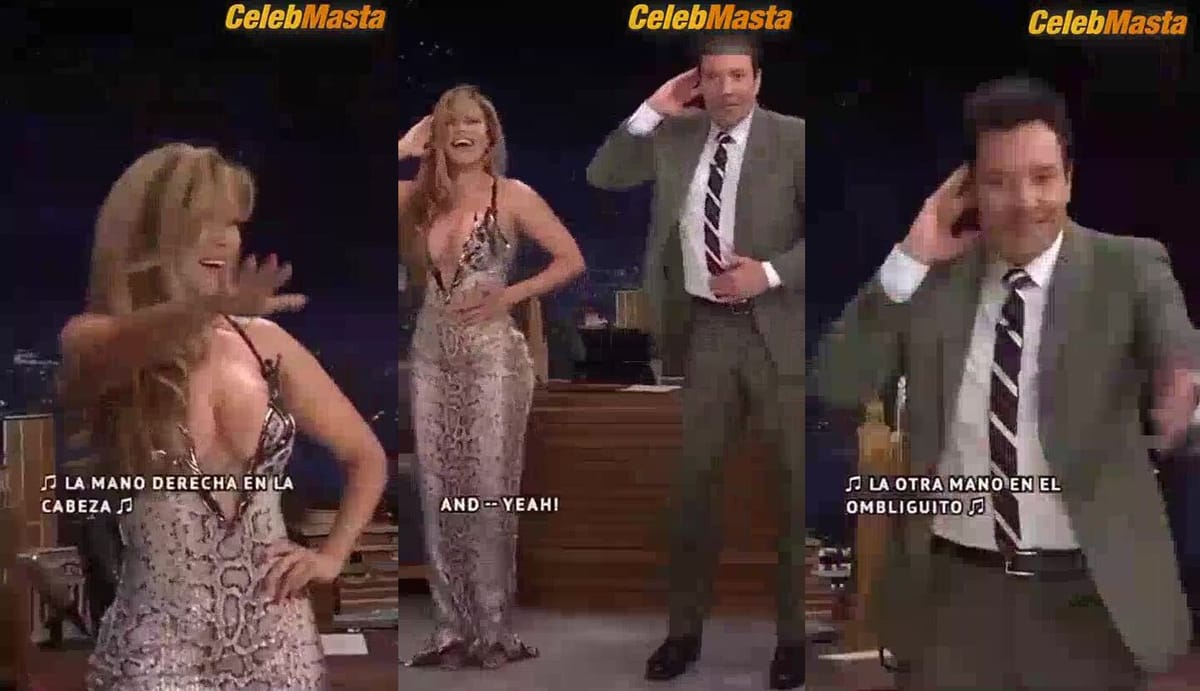 Karol G's Boobs Scene in The Tonight Show Starring Jimmy Fallon