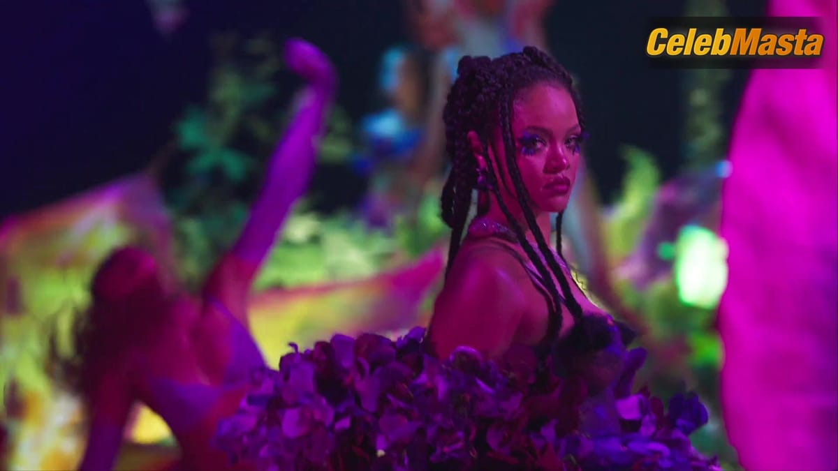 Rihanna Bares All in Savage X Fenty Show Scene