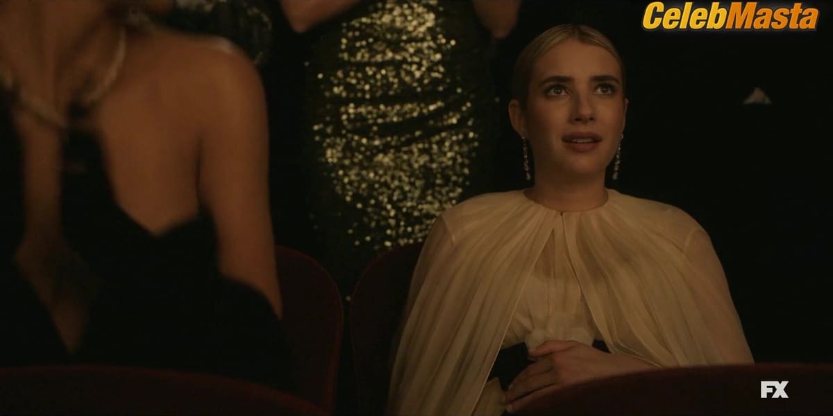 Emma Roberts and Kim Kardashian West Share a Lesbian Scene in American Horror Story