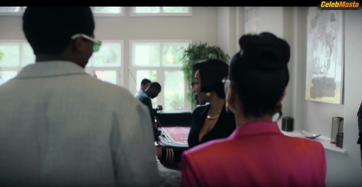 La La Anthony and Africa Miranda's Tits Scene in Bmf
