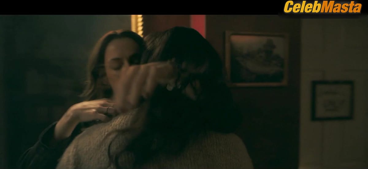 Lily Gladstone and Riley Keough Lesbian Scene from Under The Bridge