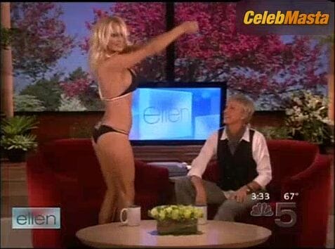 Pamela Anderson's Swimsuit Scene from Ellen The Ellen Degeneres Show