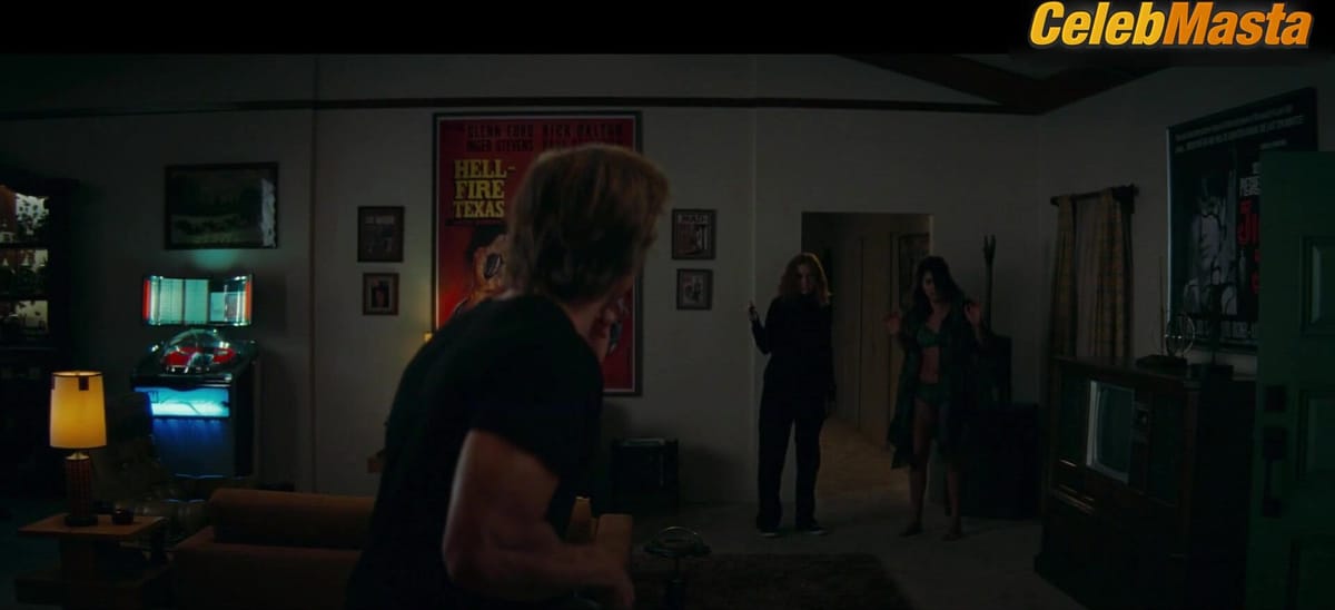 Lorenza Izzo's Underwear Scene in Once Upon A Time... In Hollywood